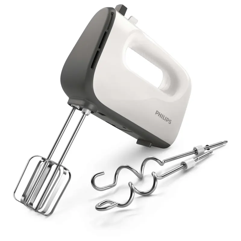 HR3740/00 Daily Collection Sbattitore Elettrico con Ganci per Impasto, 450 W