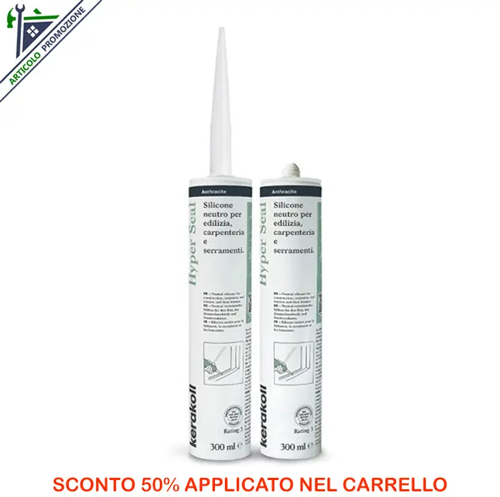 HYPER SEAL Colore ANTRACITE - ml 300 Kerakoll