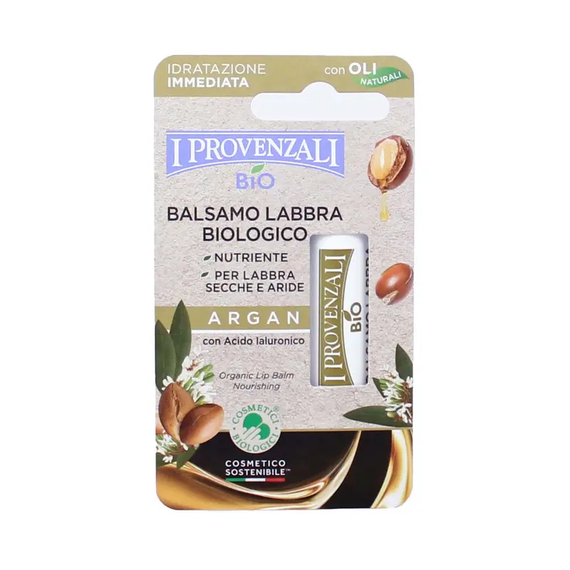 I PROVENZALI ARGAN BIO BALSAMO LABBRA BIOLOGICO 5,5ML BURROCACAO