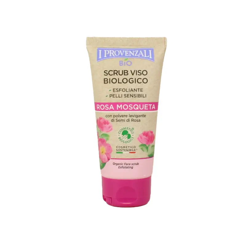 I PROVENZALI ROSA MOSQUETA BIO SCRUB VISO BIOLOGICO ESFOLIANTE 75 ML