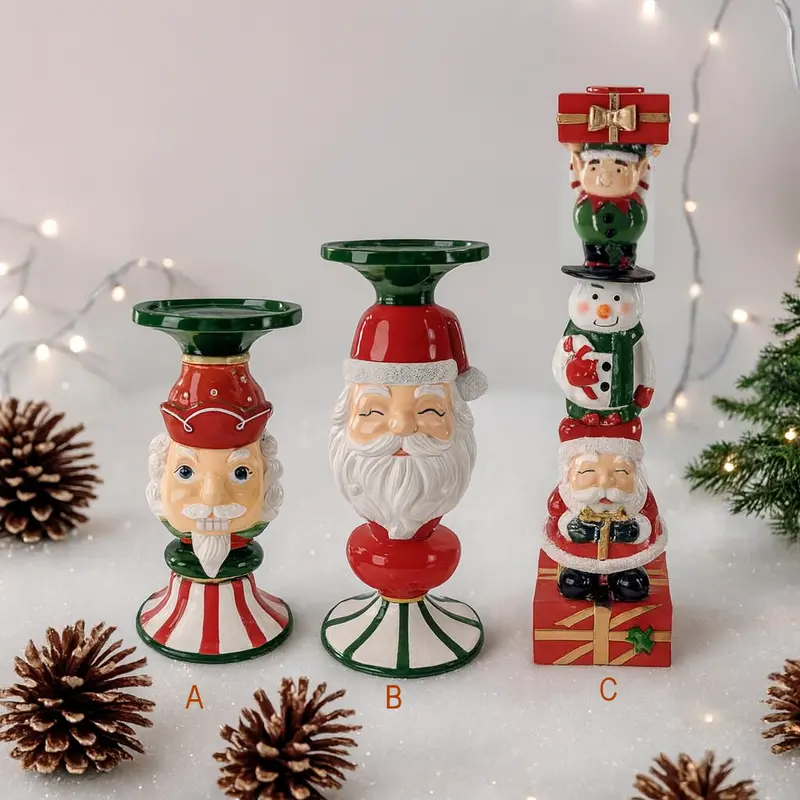 Ilary Queen Porta Candela Babbo Natale –  Marmorino