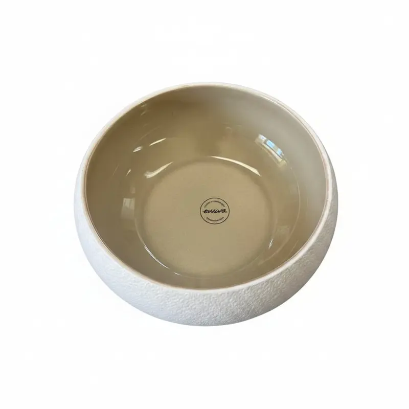 Insalatiera in stoneware colore tortora | Rohome