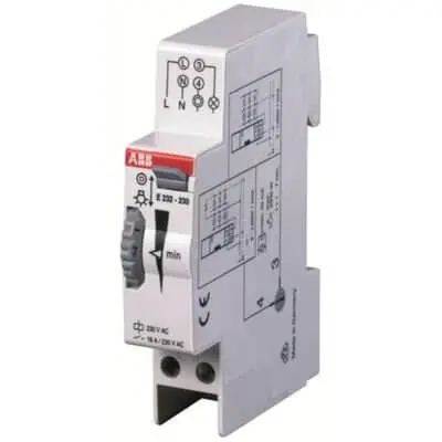 Interruttore ABB EA5163 Luce Scale - 230VAC DIN Temporizzato Automatico Risparmio