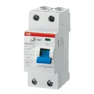 Interruttore ABB F427800 Differenziale Puro - Tipo AC 2P 25A 30mA Serie F200 Standard