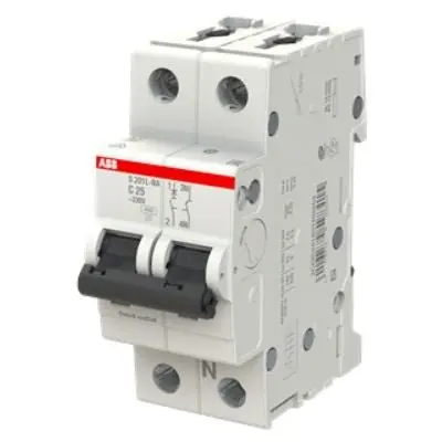 Interruttore ABB S598408 Magnetotermico - 1P+N 20A 4,5kA Curva C Monofase Neutro