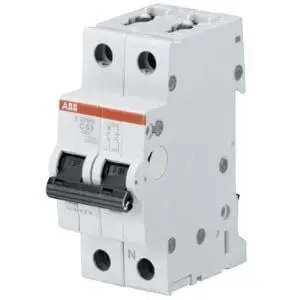 Interruttore ABB S598491 Magnetotermico - 2P 20A 4,5kA Curva C Serie S200 Standard