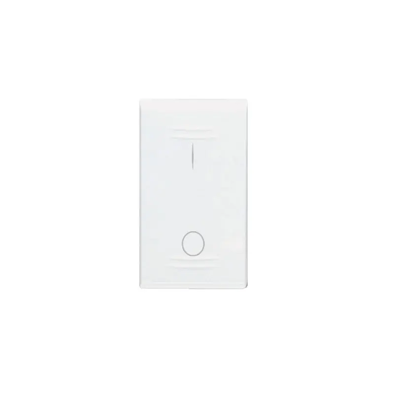 Interruttore Bipolare AVE 45B10 Banquise 2P 16A - 1 Modulo Bianco