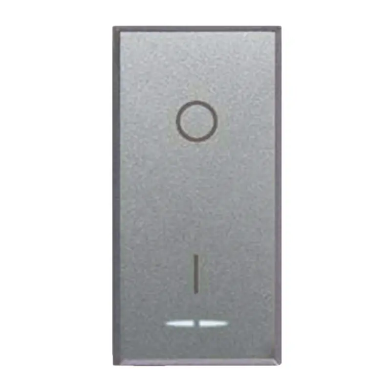 Interruttore Bipolare Luminoso AVE 443010 Serie Allumia - 2P 16A con Spia LED 1 Modulo
