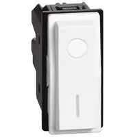 Interruttore BTicino KW4002 Living Now - Bipolare 2P 16A 250V Illuminabile Bianco