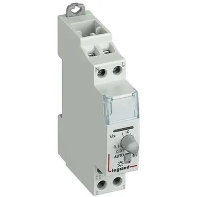 Interruttore Crepuscolare BTicino 412623 LuxoSwitch - Regolabile 1-100000 Lux Serie Civile