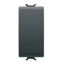 Interruttore GEWISS Chorus GW12001 - 1P 16A Controllo Lampade LED 200W Nero Serie Civile