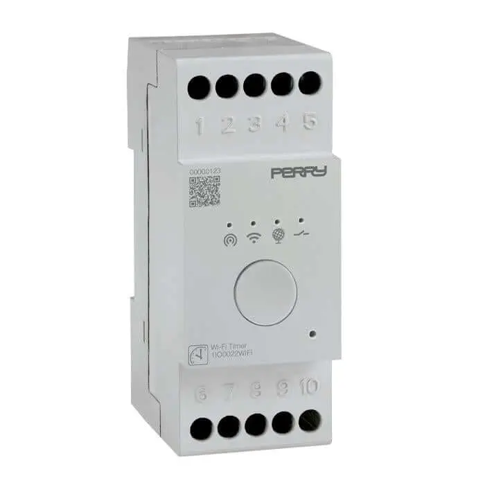 Interruttore Orario Smart Perry 0022WIFI din