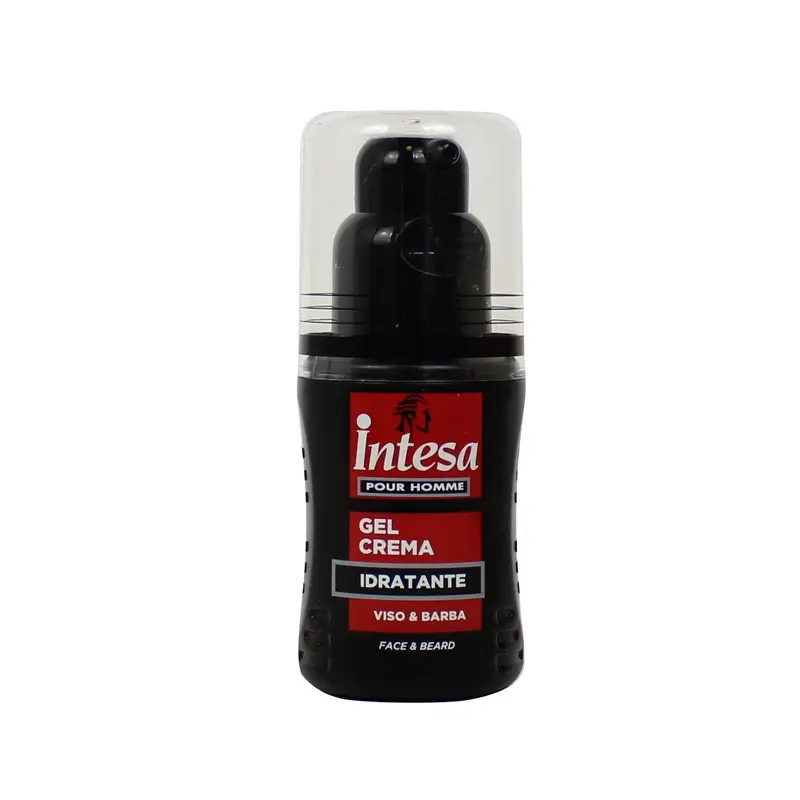 INTESA POUR HOMME CREMA GEL IDRATANTE VISO E BARBA 100 ML CON OLIO DI BAOBAB