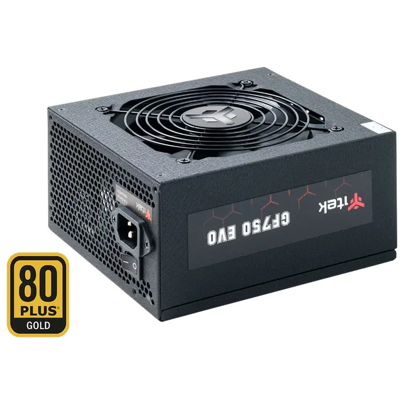 itek GF750 EVO alimentatore per computer 750 W 24-pin ATX ATX Nero