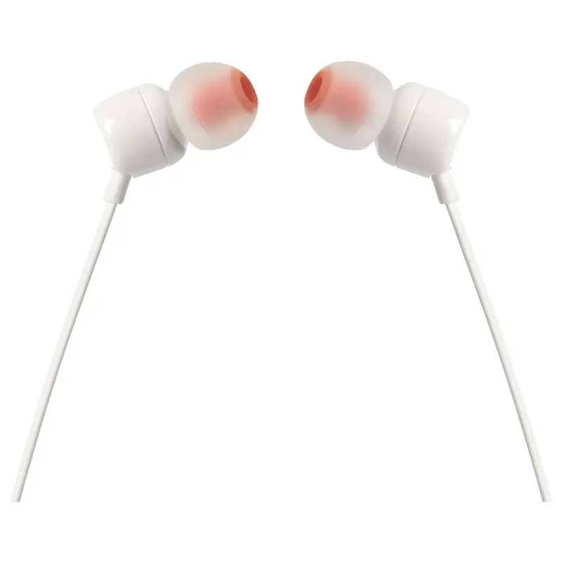 JBL Tune 110 Auricolare Cablato In-ear MUSICA Bianco