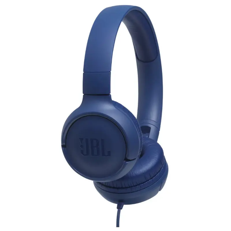 JBL Tune 500 Auricolare Cablato A Padiglione Musica e Chiamate Blu