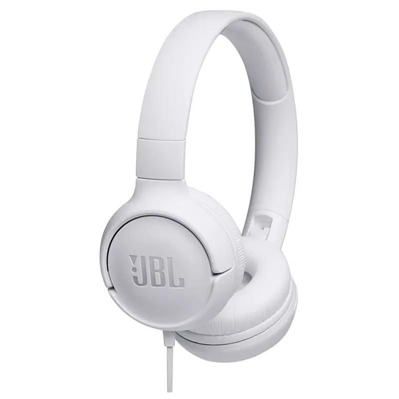 JBL Tune 500 Cuffie Cablato A Padiglione MUSICA Bianco