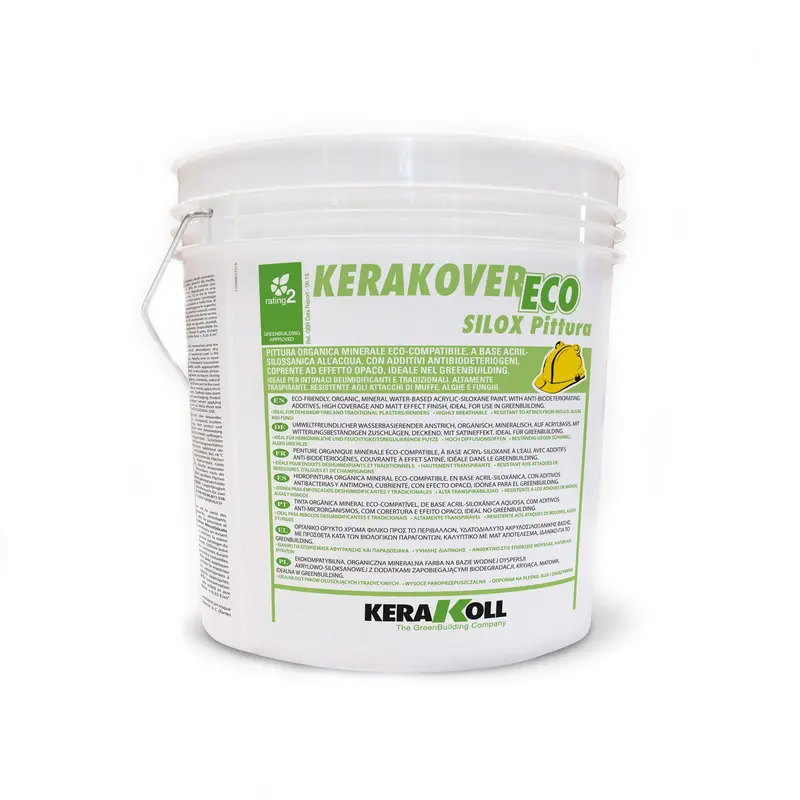 KERAKOVER ECO SILOX Pittura Bianco Lt 14 - Kerakoll