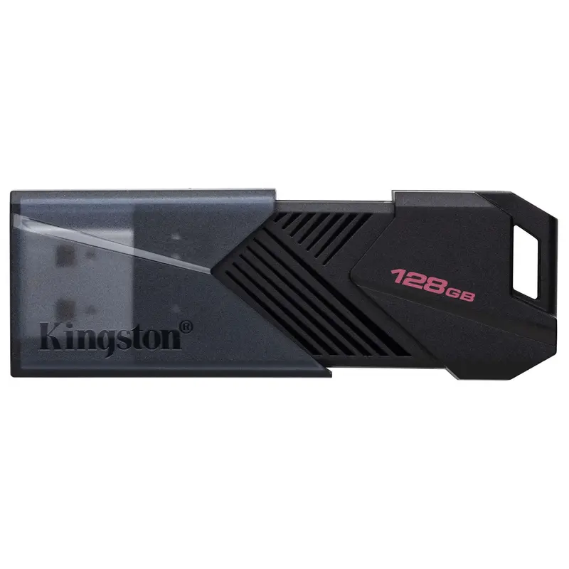Kingston Technology DataTraveler 128GB Portable USB 3.2 Gen 1 Exodia Onyx