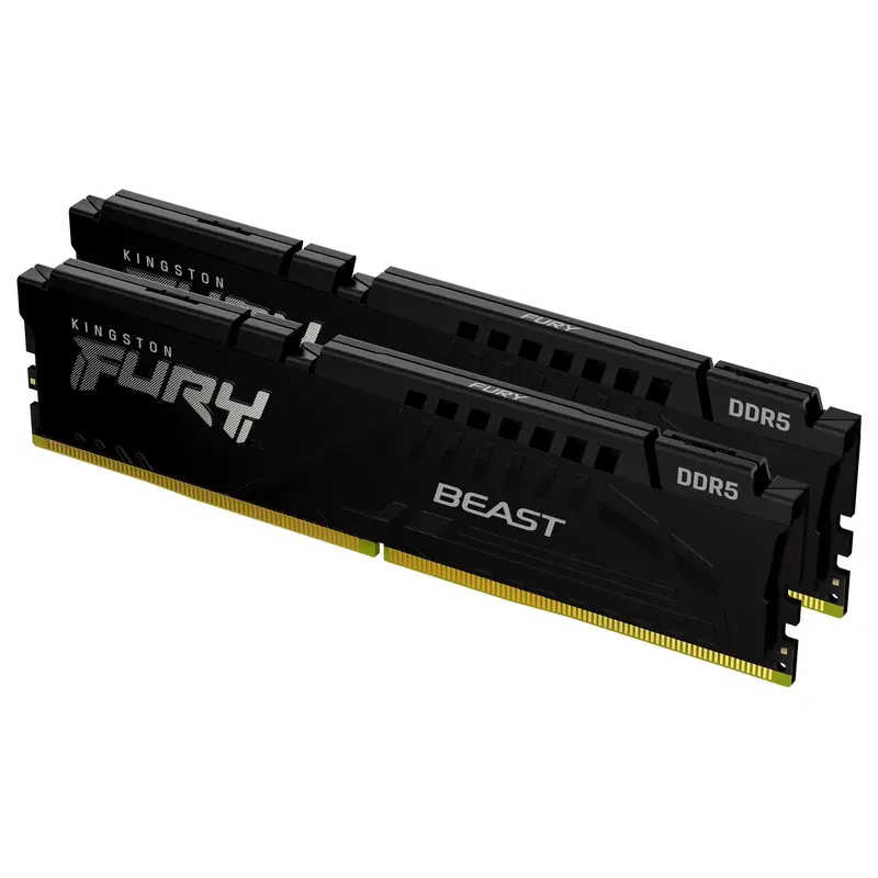 Kingston Technology FURY Beast 16 GB 6000 MT/s DDR5 CL40 DIMM (Kit da 2) Black