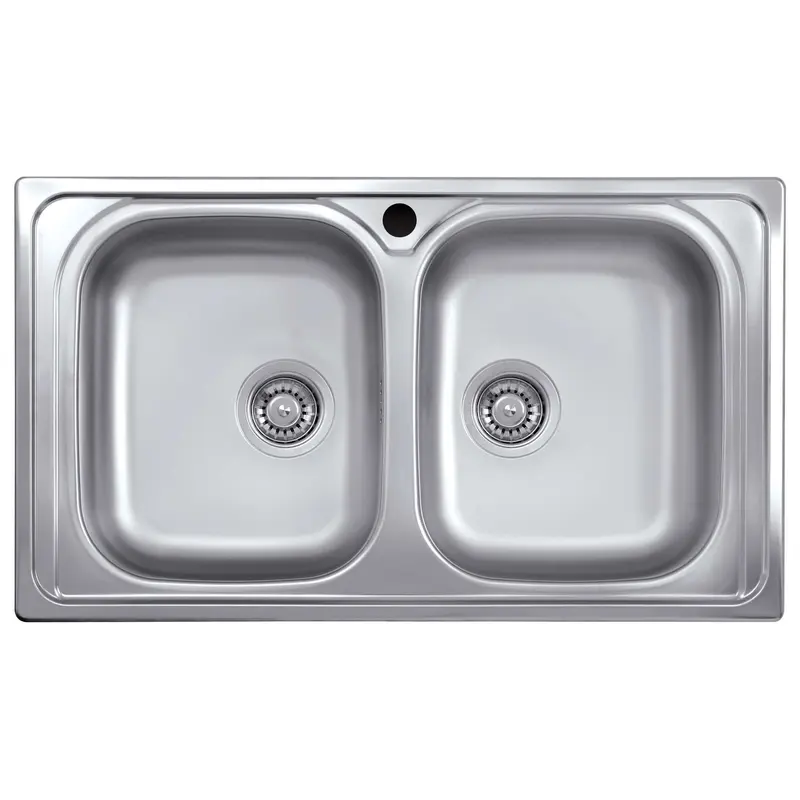 Kit Lavello Eco Incasso 86X50 2 Vasche