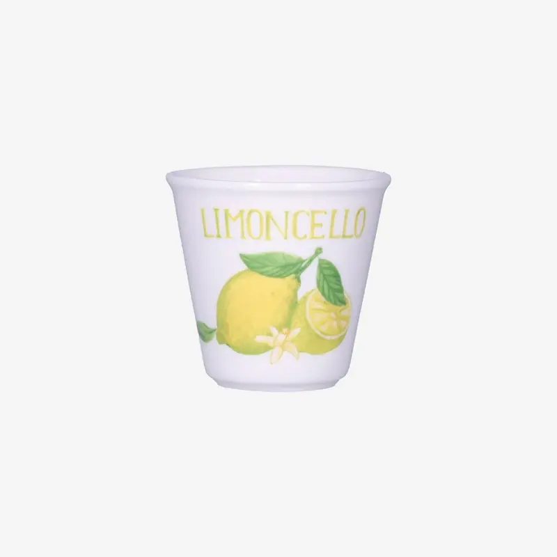 La porcellana bianca - 6 bicchierini limoncello  rohome