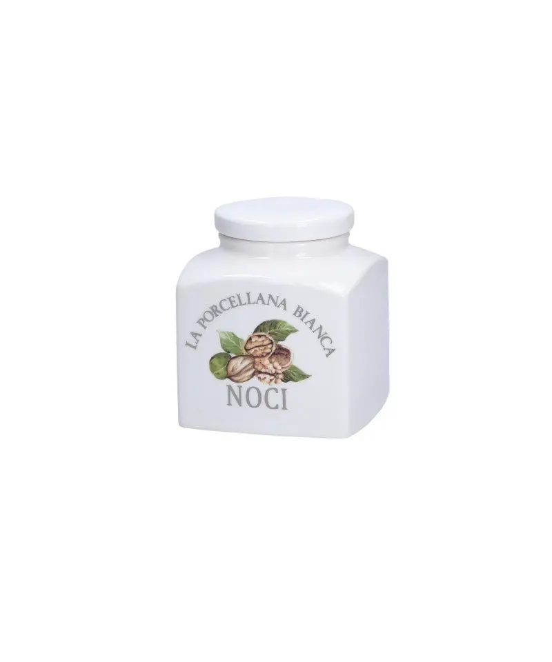 La porcellana bianca - barattolo noci | rohome