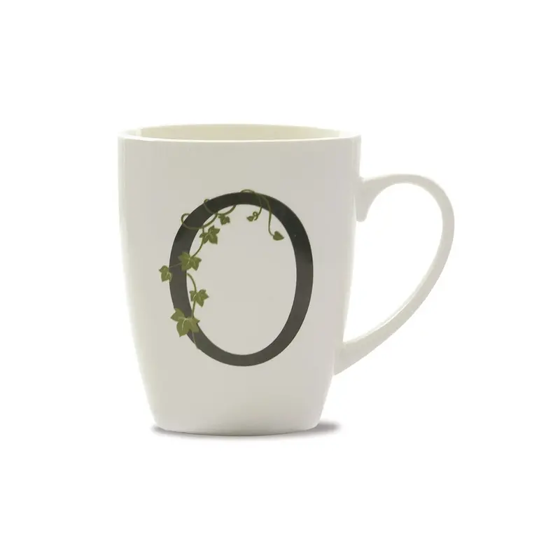 La porcellana bianca - mug lettera o | rohome
