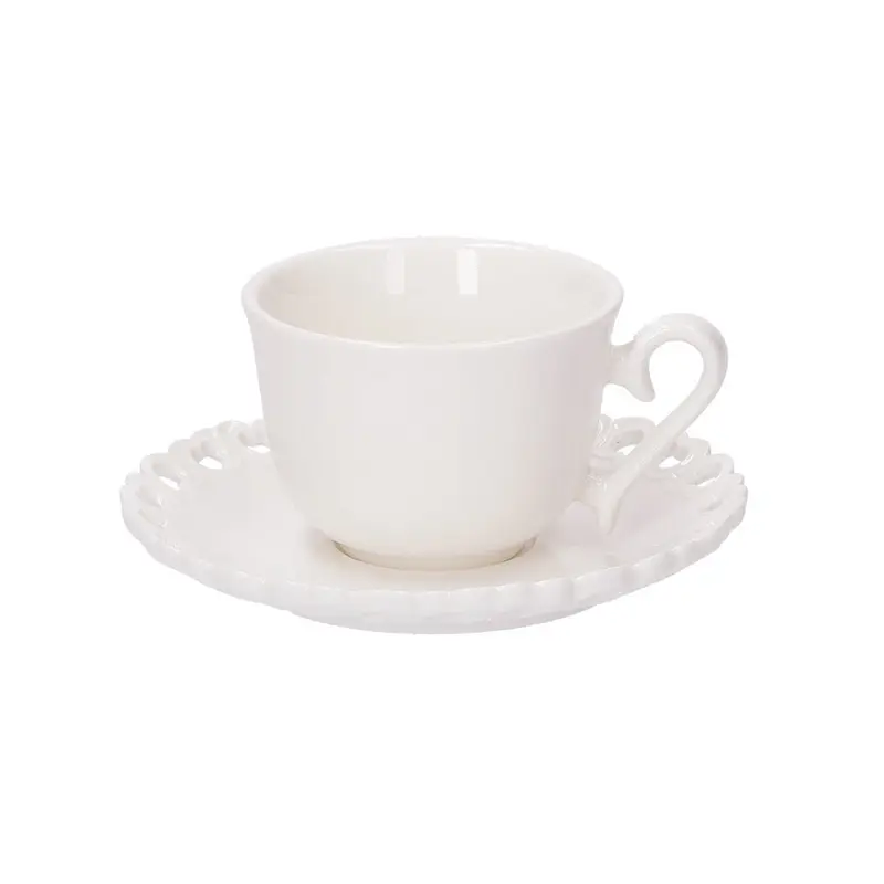 La porcellana bianca - tazza caffè valentino | rohome