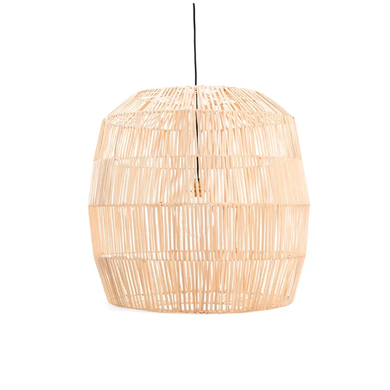 Lampada a sospensione rattan