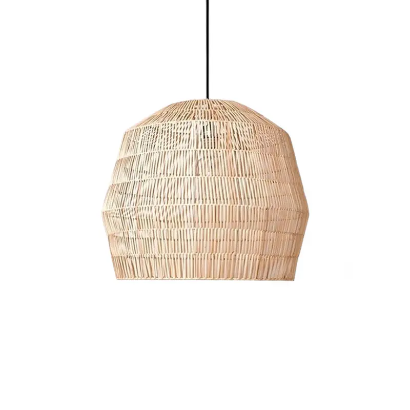 Lampada a sospensione rattan