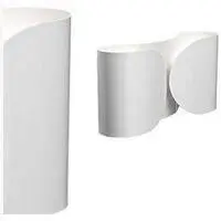Lampada FLOS F2400009 FOGLIO - Da Parete LED 2x100W E27 Metallo Bianco