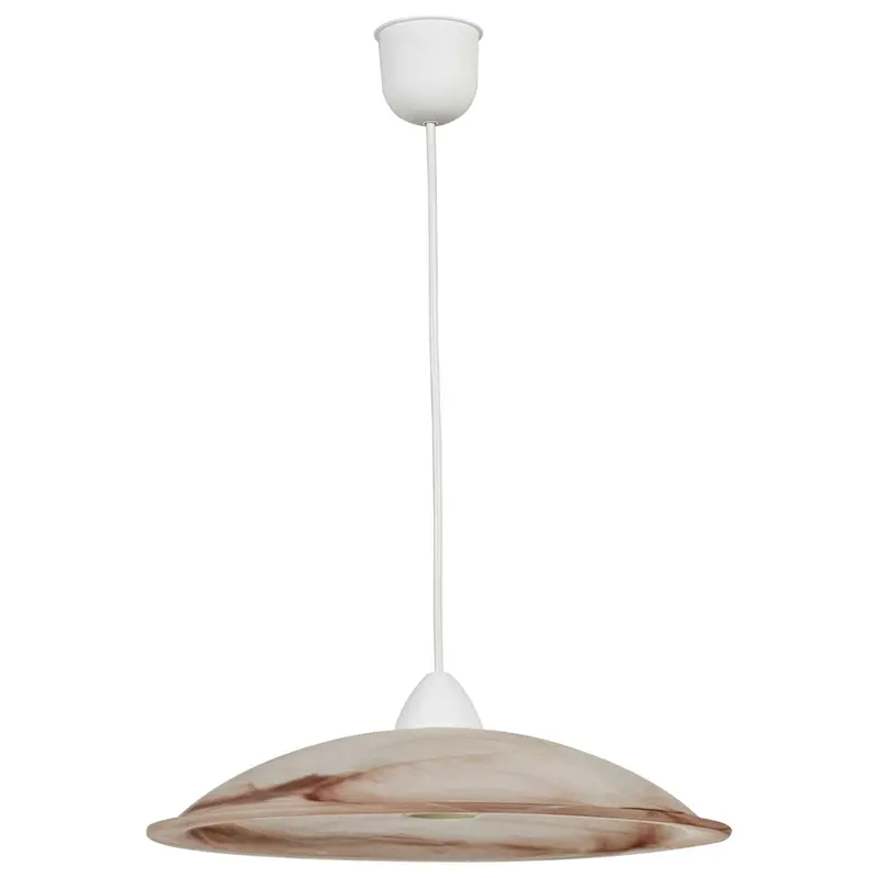 Lampada Sospensione Duna 40 1Xe27 Alab. Tabacco
