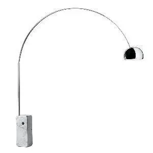 Lampada Terra Flos F0300000 - Base Marmo Design Italiano Iconico Made in Italy