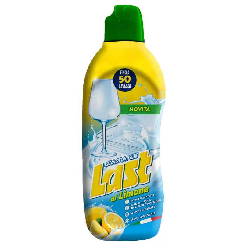 LAST GEL LAVASTOVIGLIE LIMONE 50 LAVAGGI 650 ML