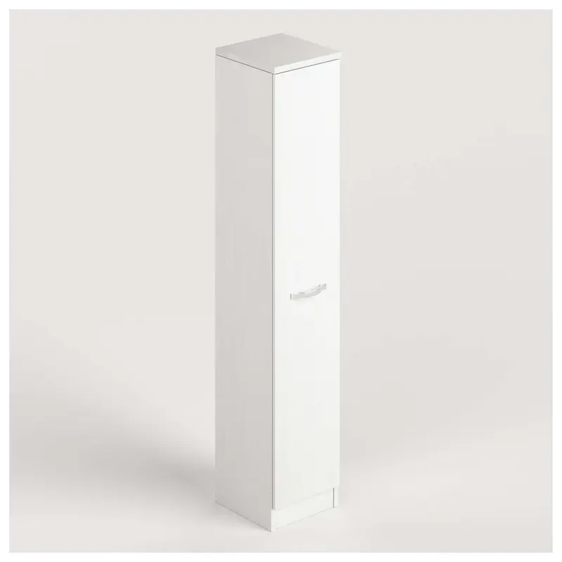 Laundry Mobile 1A+Ripiani Bianco Fra. Cm 36X38X182