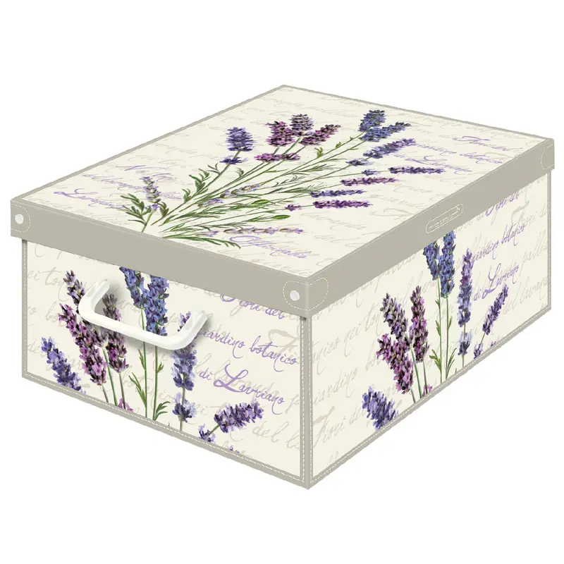 LAVATELLI SCATOLA LAVANDA PROFUMATA 39x50x24