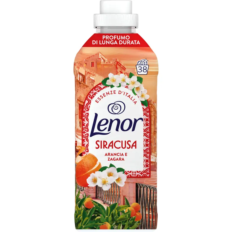 LENOR AMMORBIDENTE ESSENZE SIRACUSA ARANCIA E ZAGARA 38 LAVAGGI 798 ML
