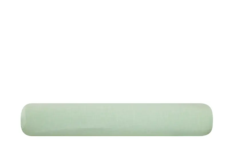 Lenzuolo sotto con angoli in puro lino stonewashed Verde Chiaro