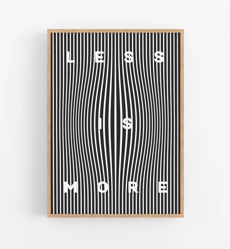 Less is more Psy