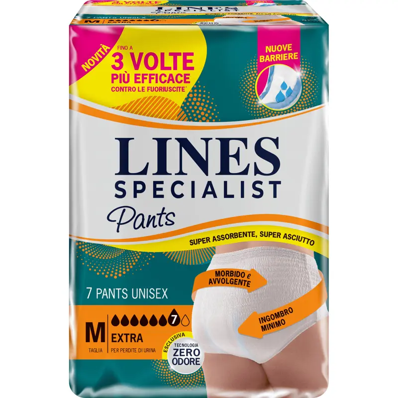 LINES SPECIALIST PANTS UNISEX EXTRA 7 PZ TAGLIA M