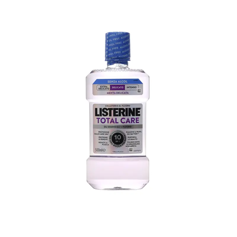 LISTERINE COLLUTORIO TOTAL CARE GUSTO DELICATO 6in1 MENTA PURA 500 ML