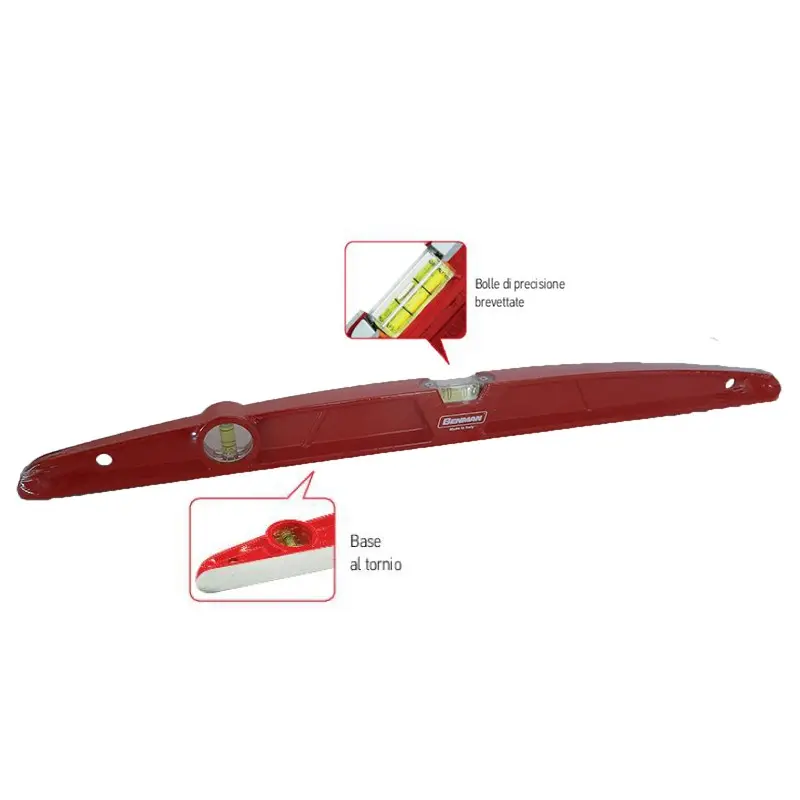 Livella Trapezoidale L42 a 2 Bolle 50 cm Benman 70627