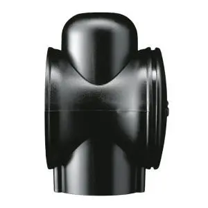 LOMBARDO LB11312 ADATTATORE PER PALO DIAM.60MM IN POLICARBONATO NERO