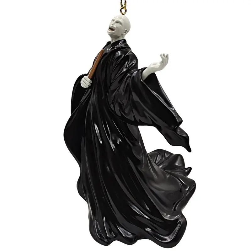 Lord Voldemort con Bacchetta  Decorazione Natalizia Harry Potter  | Rohome