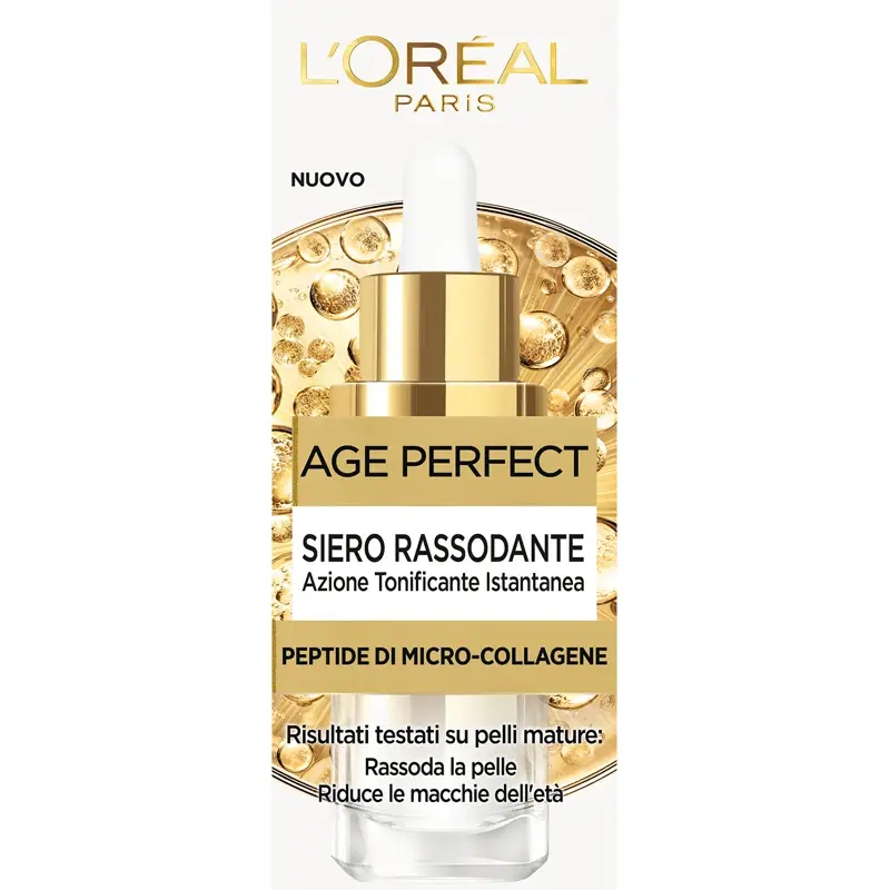 L'OREAL AGE PERFECT SIERO RASSODANTE PEPTIDE DI MICRO COLLAGENE 30 ML
