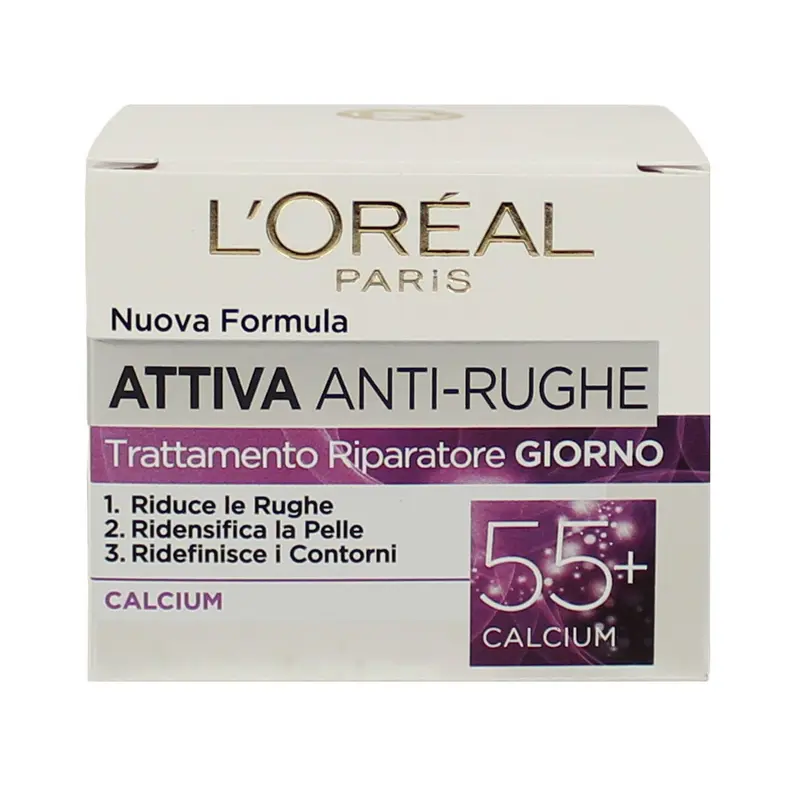 L'OREAL ATTIVA ANTI-RUGHE 55+ 50 ML