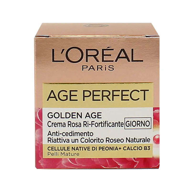 L'OREAL CREMA AGE PERFECT GOLDEN AGE + CALCIO B3 GIORNO 50 ML