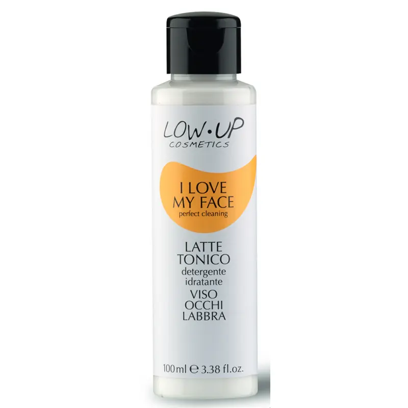 LOW UP COSMETICS LATTE TONICO DETERGENTE IDRATANTE VISO OCCHI LABBRA 100 ML