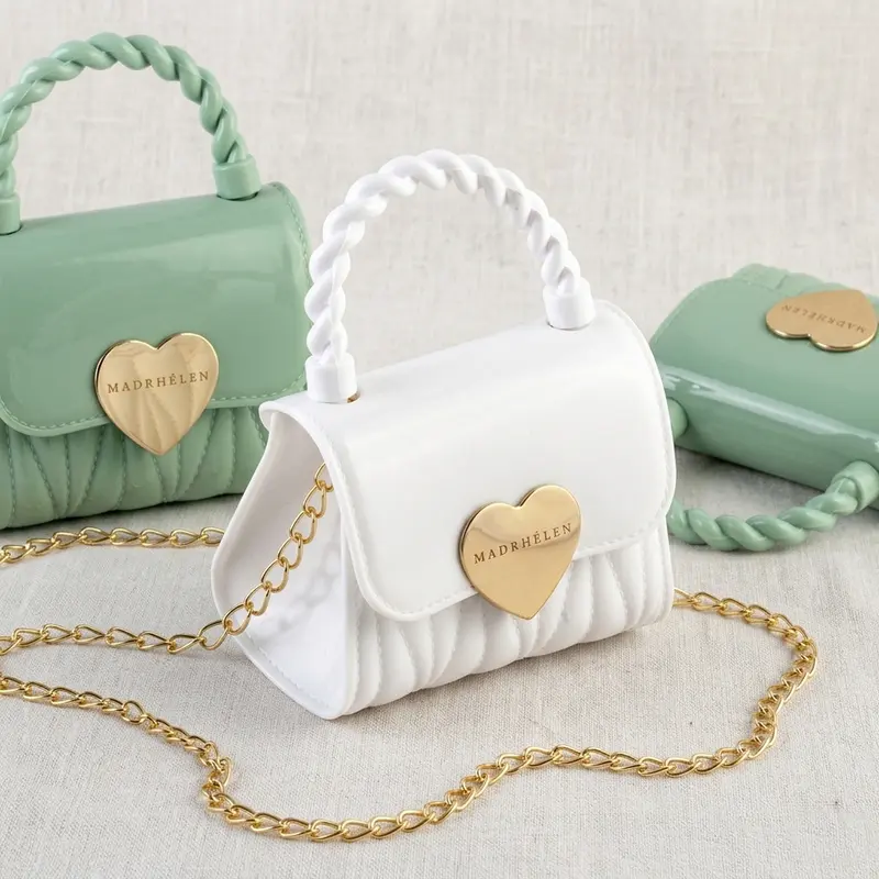 Madrhelen Borsetta Pelle con Tracolla Fashion Bags 11,5x10 cm